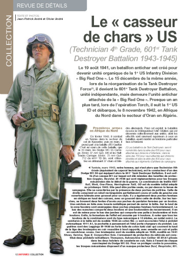 Le casseur de chars US - Uniformes N°266 numérique