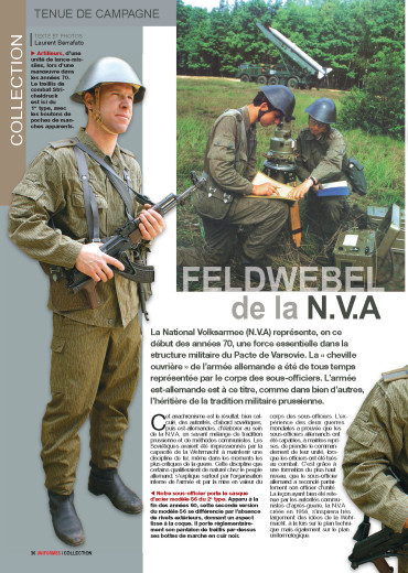 Feldwebel de la N.V.A. - Uniformes N° 266 numérique