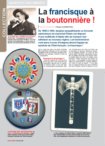 La Francisque à la boutonnière - Uniformes N° 266 numérique