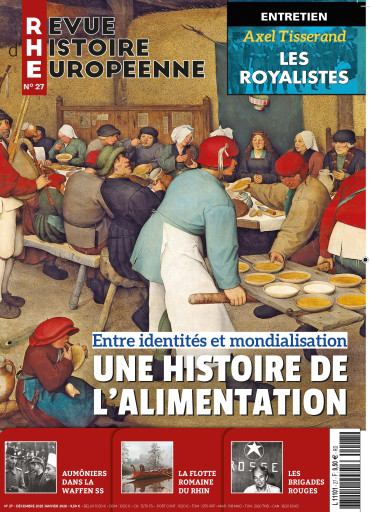 REVUE D'HISTOIRE EUROPEENNE N° 27 DECEMBRE 2025 JANVIER 2026
