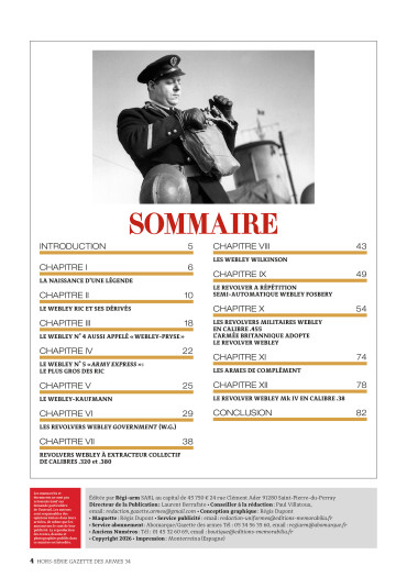 HS GDA N°34 Les revolvers Webley