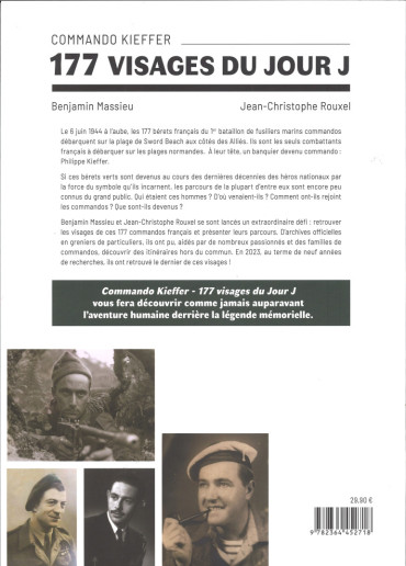 Commando Kieffer : 177 visages du jour J