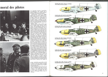 Les messerschmitt dans la bataille d'Angleterre