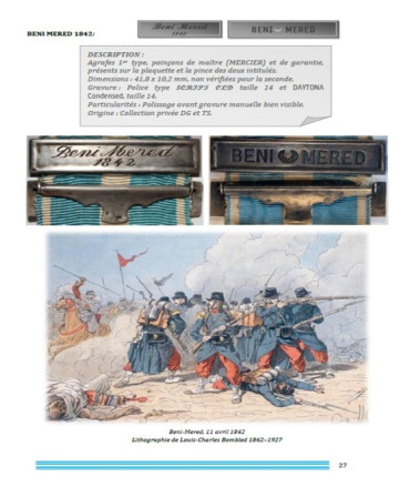 Les agrafes de la médaille coloniale de a à z volume 1