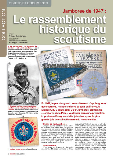Scoutismes - Jamboree 1947 - uniformes n° 267 numérique