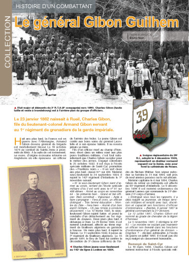 Le général Gibon Guilhem - Uniformes 267 numérique