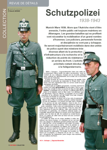 Schutzpolizei 1938-1943 - Uniformes 267 numérique