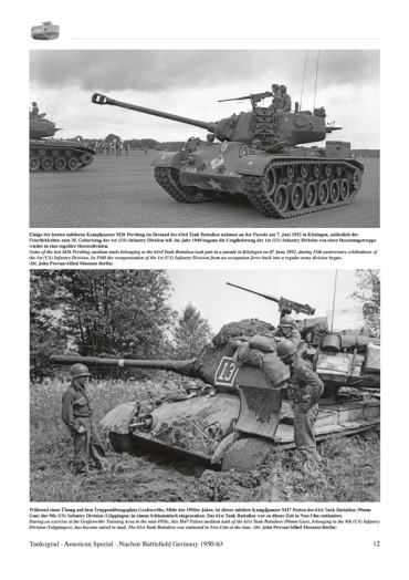 Nuclear Battlefield Germany 1950-63 US Army Vehicles during the Early Cold War in West Germany American special N°3022