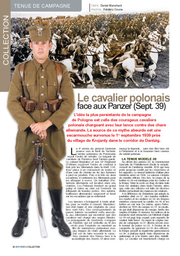 Le cavalier polonais face aux Panzer (Sept.39) - Uniformes 268 numérique