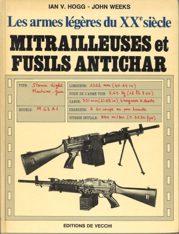 Mitrailleuses et fusils antichar