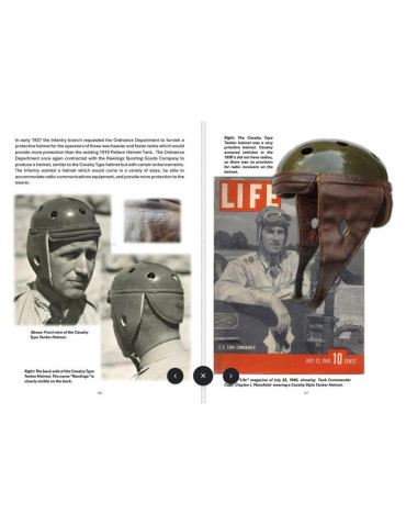 THE U.S. TANKER HELMET - WW I & WW II 1917 - 1946