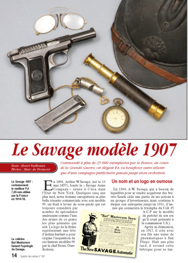 Le Savage modèle 1907 - GDA 397