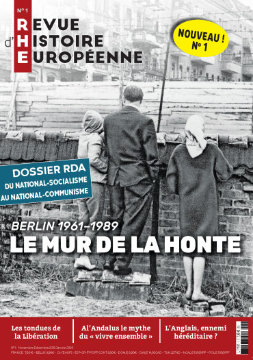 Revue d'Histoire Européenne N° 1 version numérique