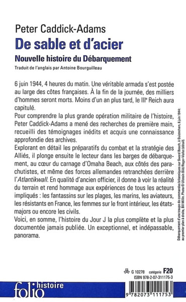 De sable et d'acier : Nouvelle histoire du Débarquement