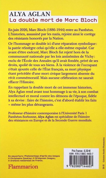 La double mort de Marc Bloch