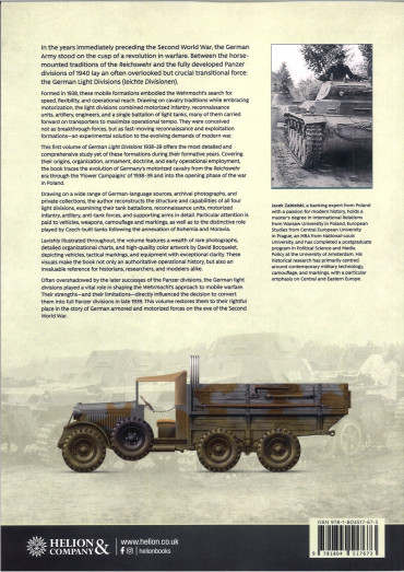 German Light Divisions 1938-39 Volume 2: Polish Campaign 1939, Combat Lessons, Camouflage, Markings & Equipment