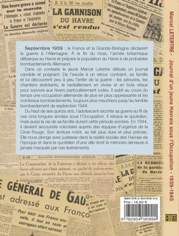 Journal d'un jeune Havrais sous l'Occupation, 1939-1945