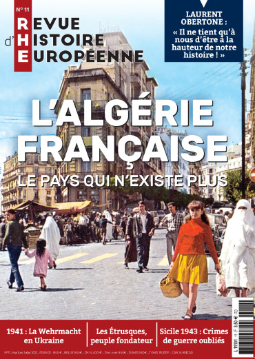 Revue d'Histoire Européenne N°11 mai juin juillet 2022 version numérique