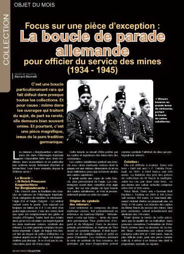 La boucle de parade allemande - Uniformes 271 numérique