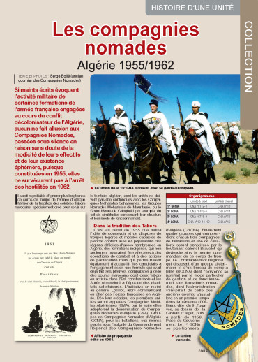 Les compagnies nomades Algérie 1955/62 - Uniformes 271 numérique