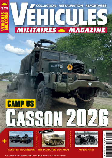 VEHICULES MILITAIRES N°129 JUIN JUILLET 2026