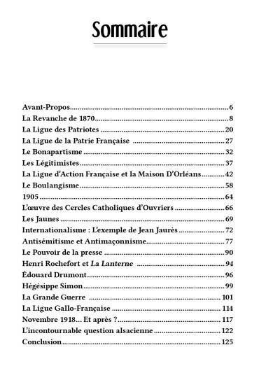 Les mouvements nationalistes français 1870 - 1920
