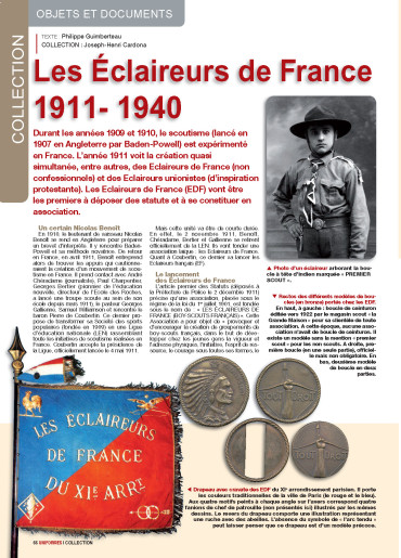 Les Eclaireurs de France 1911-1940 - Uniformes N°273 numérique