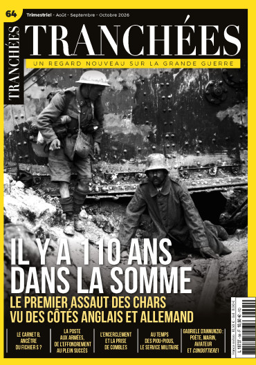 TRANCHÉES - N° 64 AOUT SEPTEMBRE OCTOBRE 2026