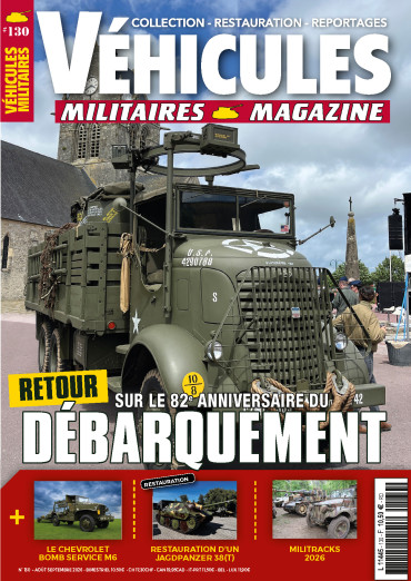 VEHICULES MILITAIRES N°130 AOUT SEPTEMBRE 2026
