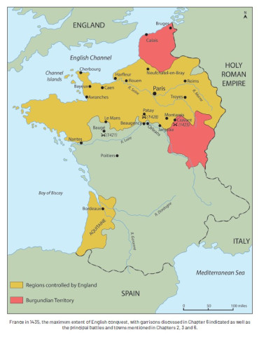 English Armies in France during the Hundred Years War, 1336-1453