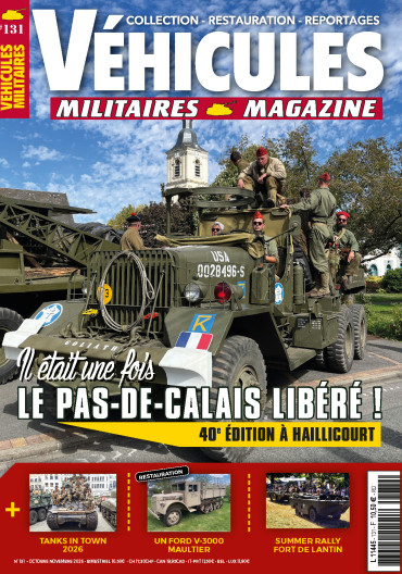 VEHICULES MILITAIRES N°131 OCTOBRE NOVEMBRE 2026