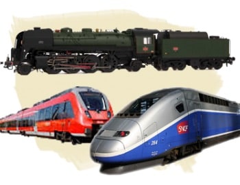 Trains d'hier et d'aujourd'hui